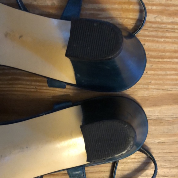 Amalfi green ladies leather sandals size 6. Made in Italy. - Picture 8 of 11